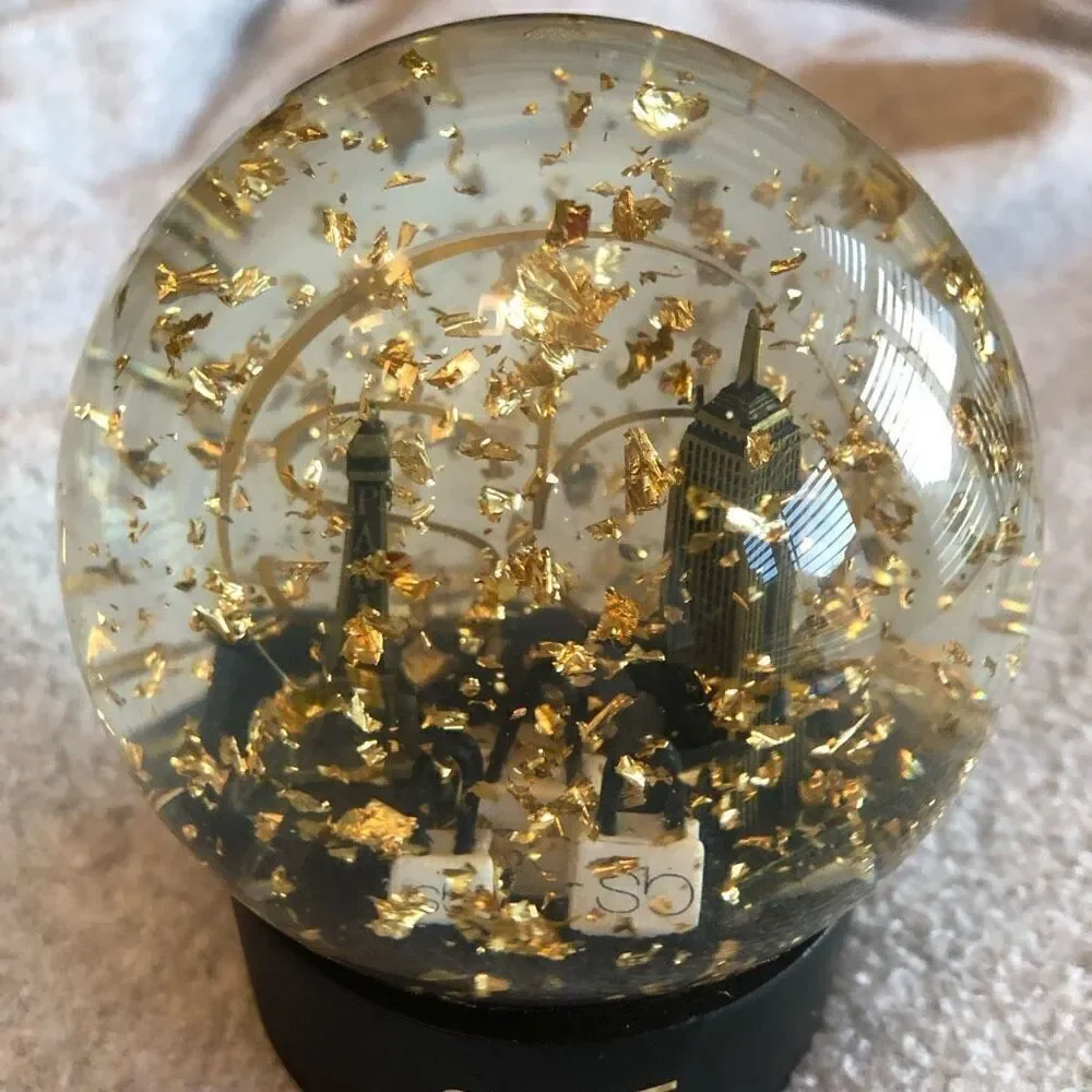 SCOTT BARNES - 🎉HP🎉 NWT - Sparkling “Snow Globe”/Black Presentation Box/Lim. Ed.